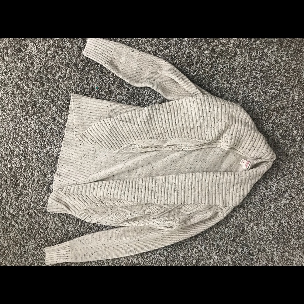 Cream spotted sweater